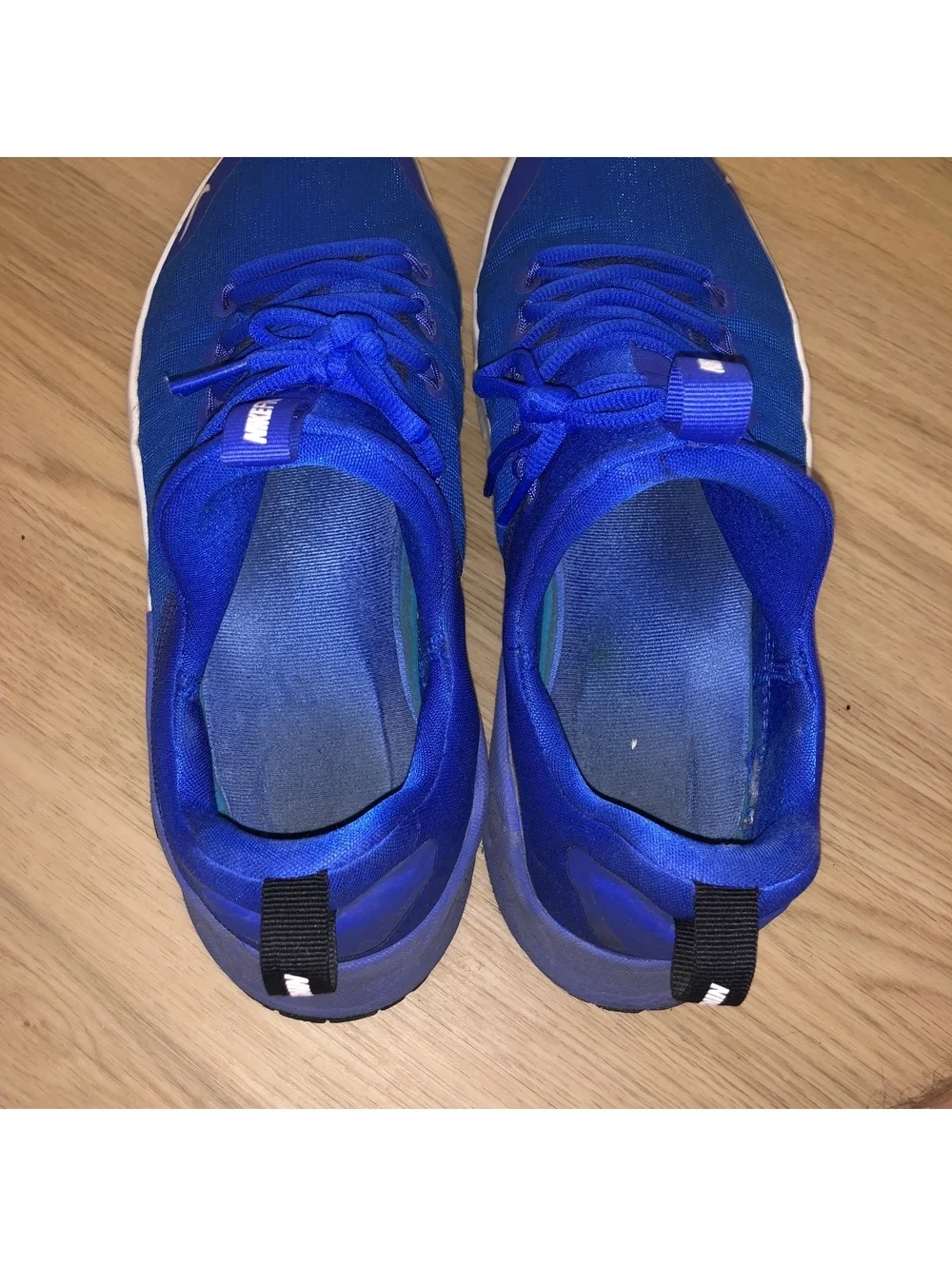 NIKE FREE METCON 6 ROYAL BLUE WHITE TRAINING RUNNING SHOES WHITE MENS SIZE 12
